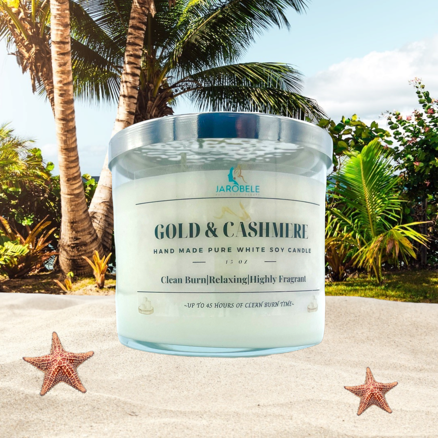 Gold and Cashmere Candle