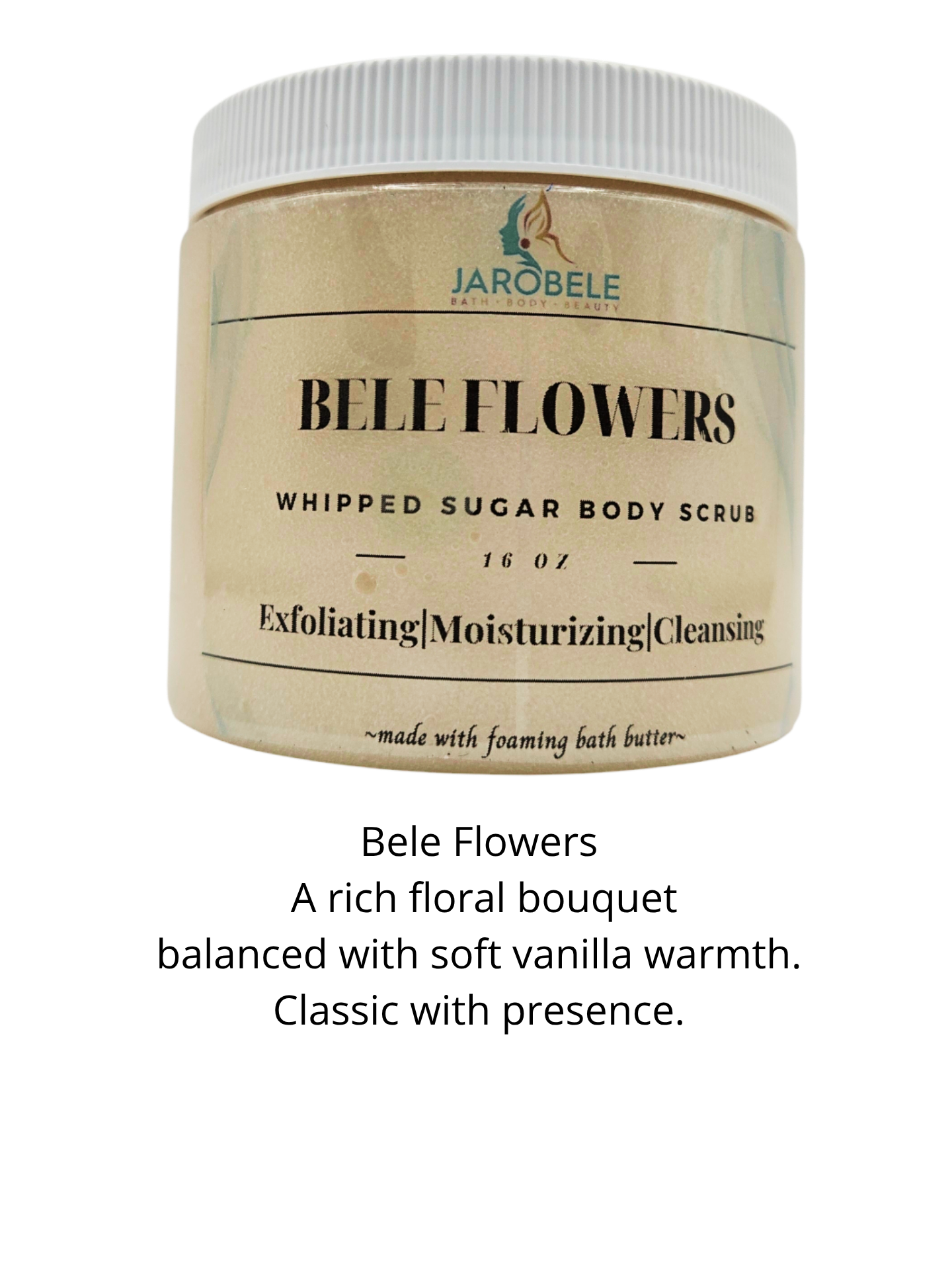 Bele Flowers Sugar Scrub