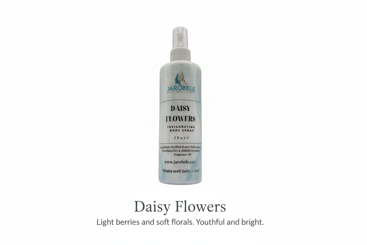 Daisy Flowers Body Spray