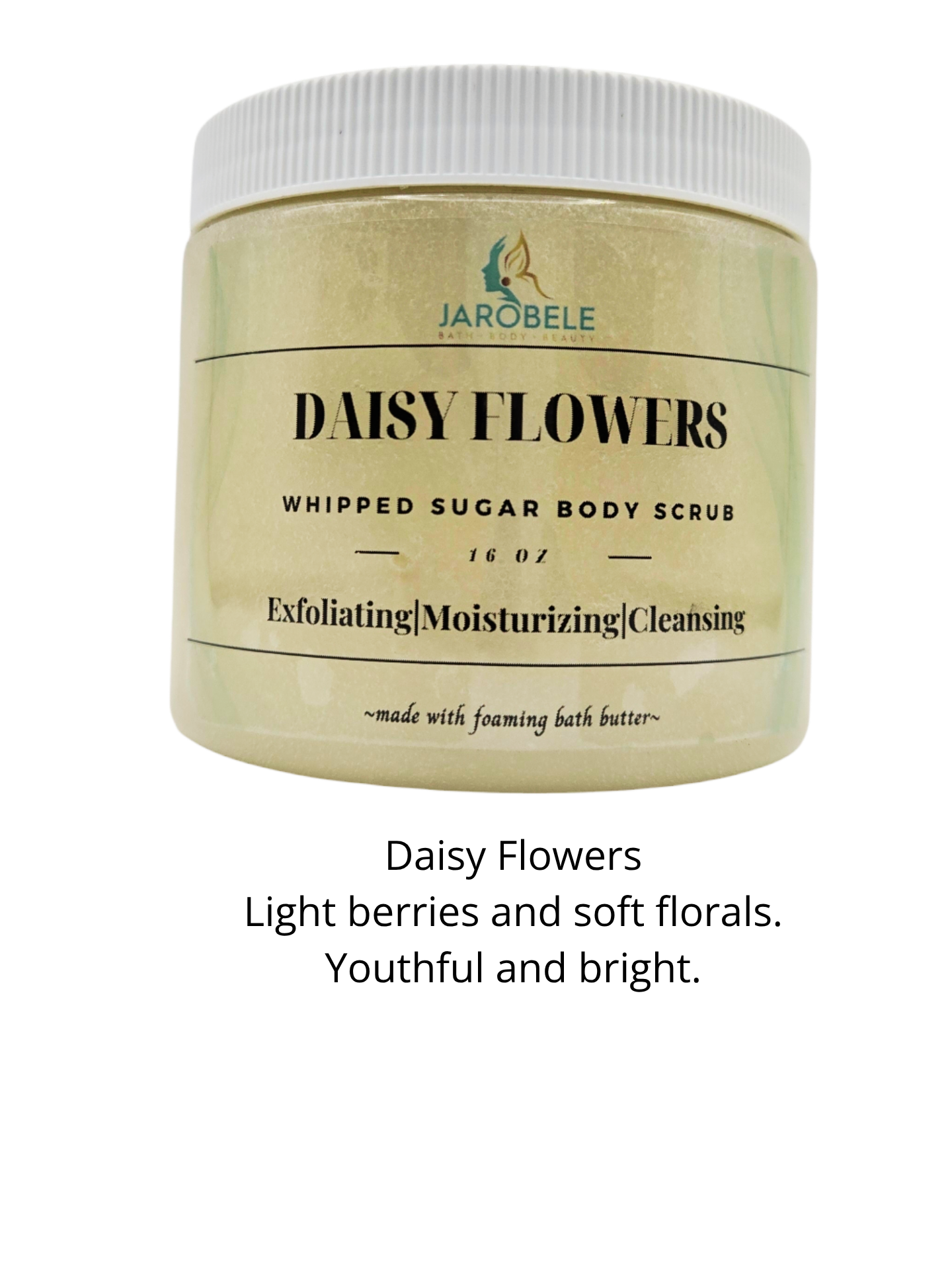 Daisy Flowers Sugar Scrub