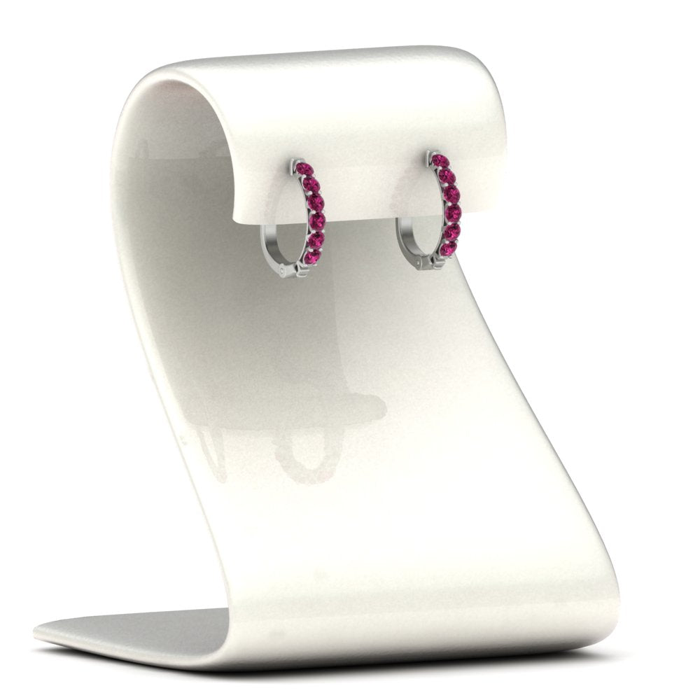 Modern Huggie Hoop Earrings