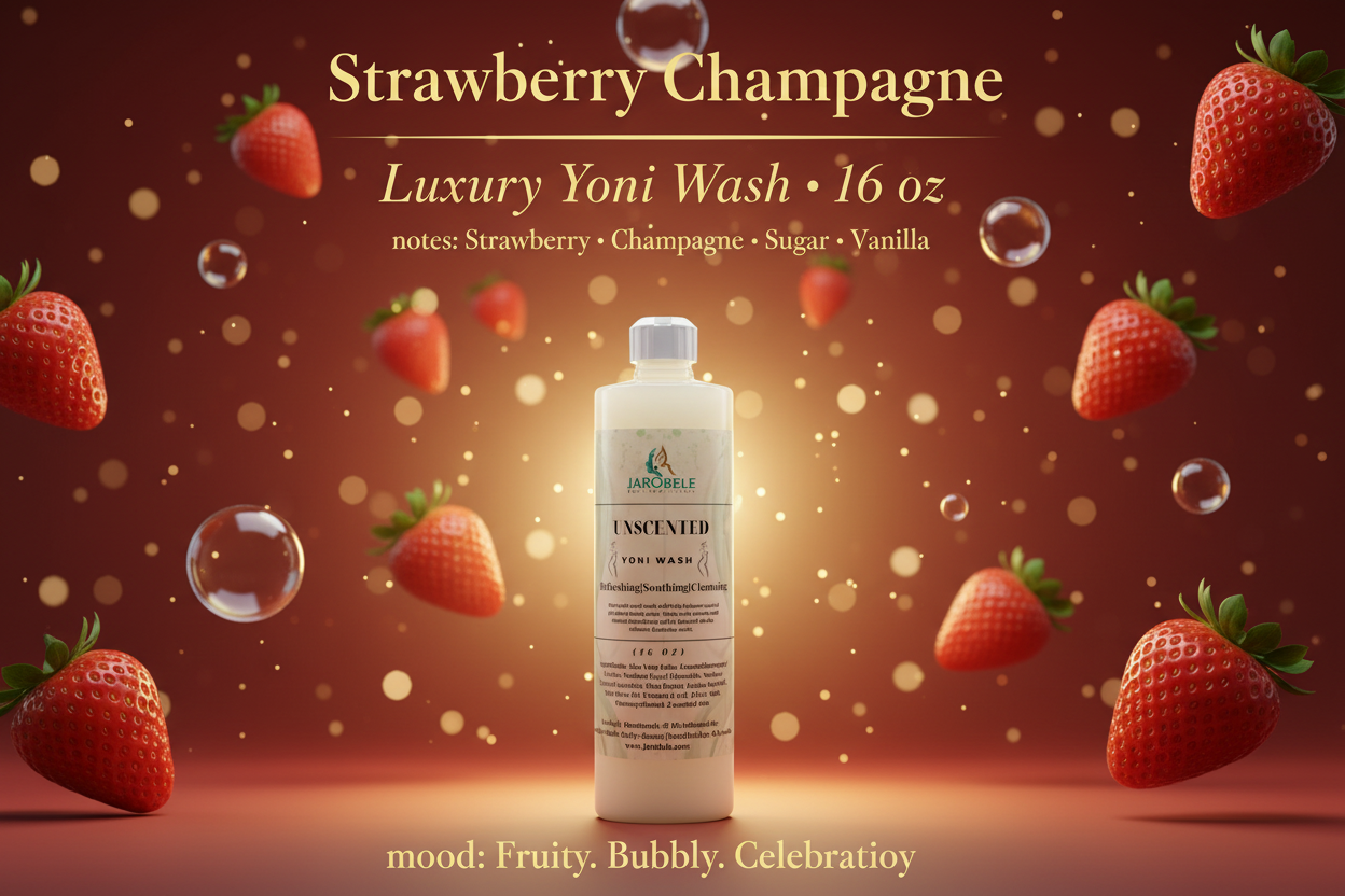 Strawberry Champagne Yoni Wash
