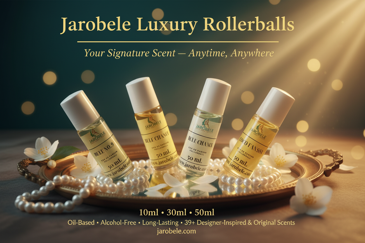 Jarobele Luxury Rollerballs Hero Collection Banner