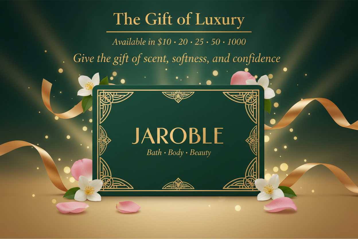 Jarobele Gift Card – Cinematic Banner