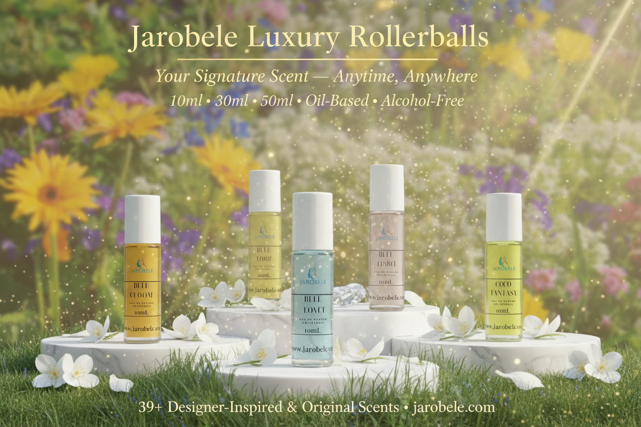 Jarobele Rollerball Hero Exact Bottles