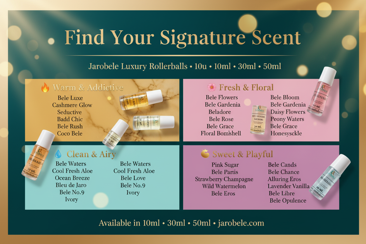 Jarobele Rollerball Scent Guide