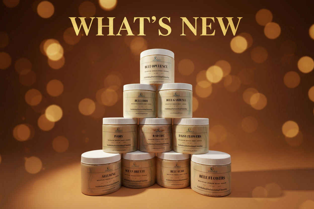 Sugar Scrubs – What's New Banner